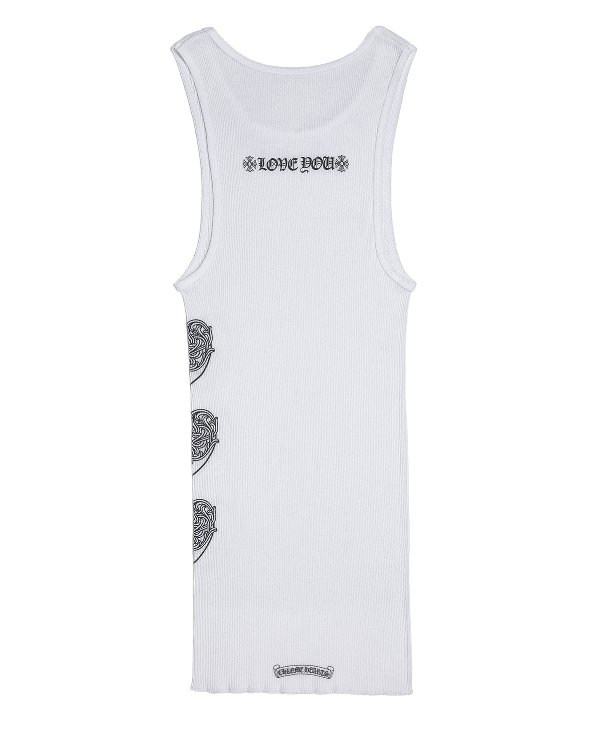 CHROME HEARTS LOVE YOU RIB TANK