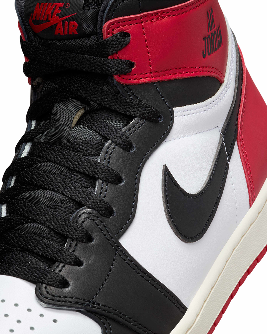 Nike Air Jordan 1 Retro High OG Black Toe Reimagined