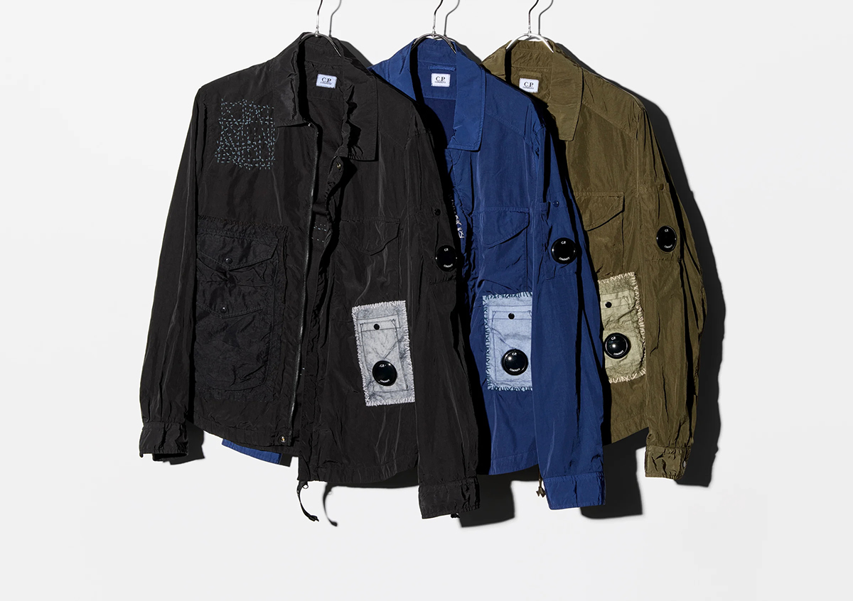 C.P. COMPANY x Sashiko Gals Full Zip Over Shirts