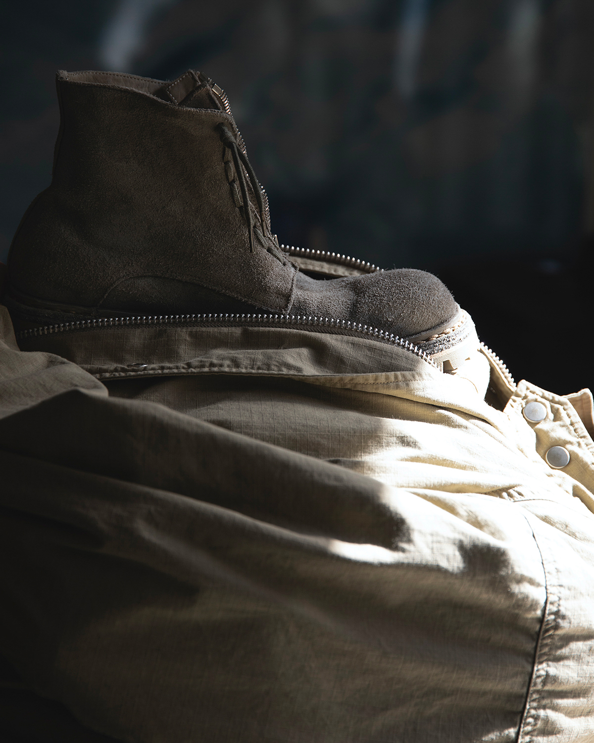 GUIDI x nonnative ZIPPER UNIT BOOTS BIG DADDY