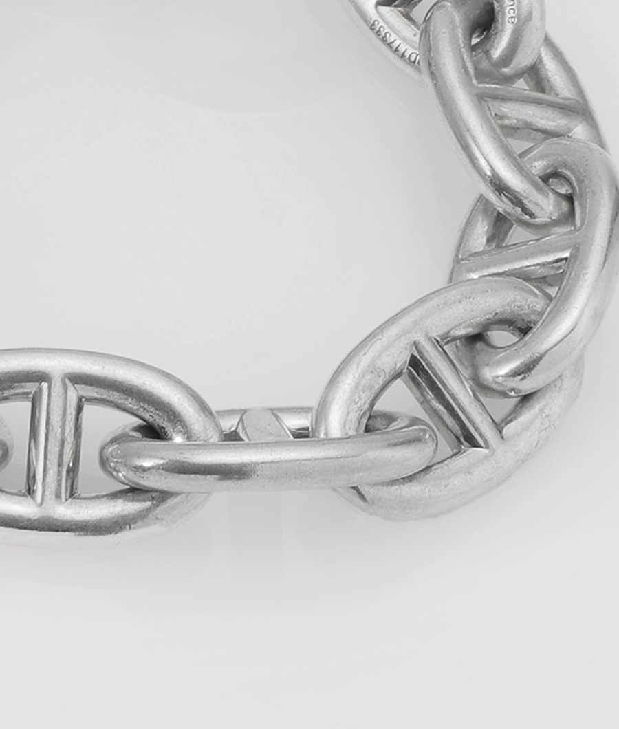 HERMÈS Chaine d'Ancre Bracelet TGM Silver