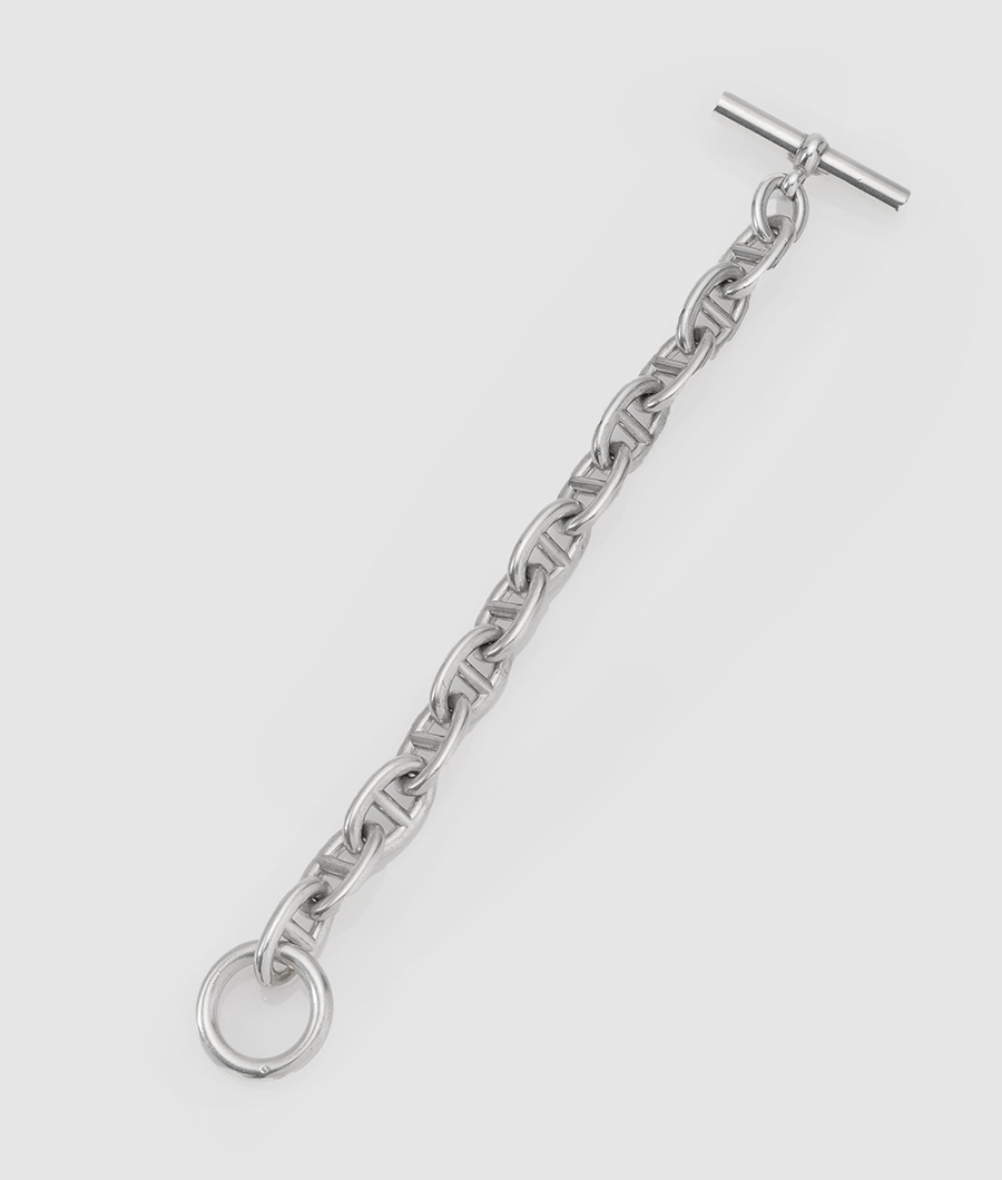 HERMÈS Chaine d'Ancre Bracelet TGM Silver
