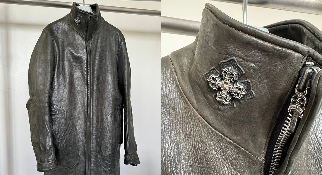 CHROME HEARTS x CAROL CHRISTIAN POELL CORS-PTC CCP HORSELEATHER JACKET
