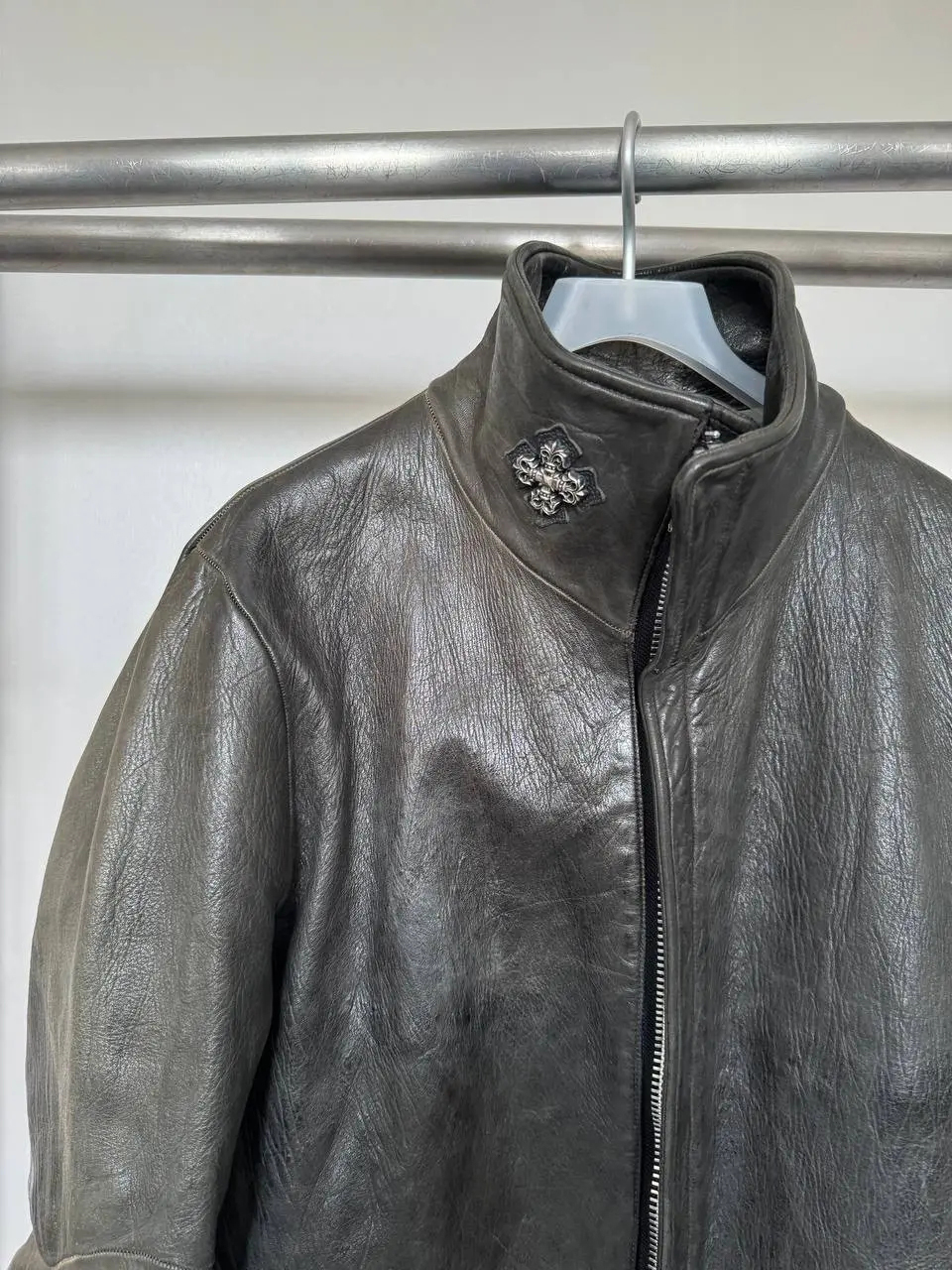 CHROME HEARTS x CAROL CHRISTIAN POELL CORS-PTC CCP HORSELEATHER JACKET