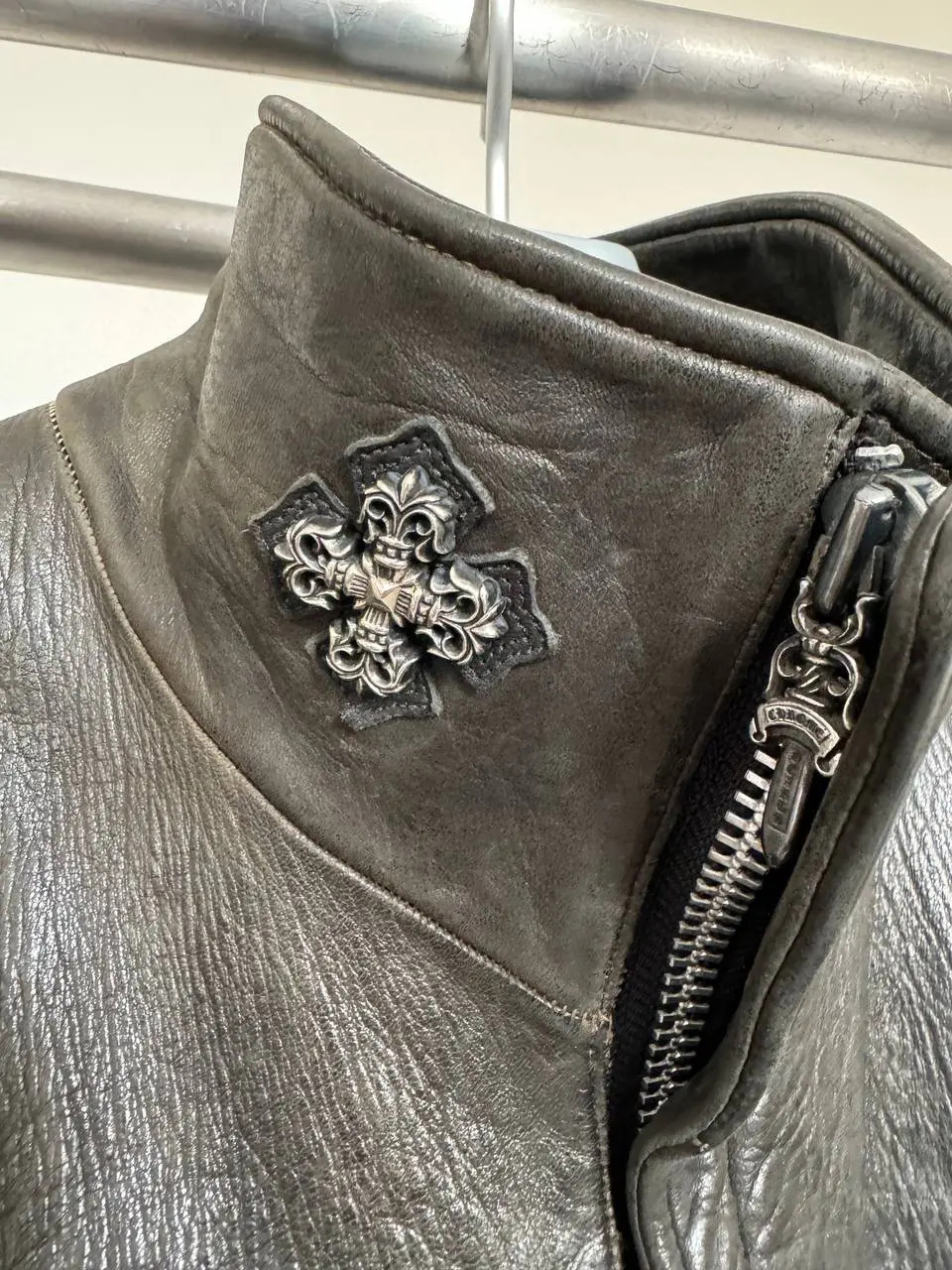 CHROME HEARTS x CAROL CHRISTIAN POELL CORS-PTC CCP HORSELEATHER JACKET