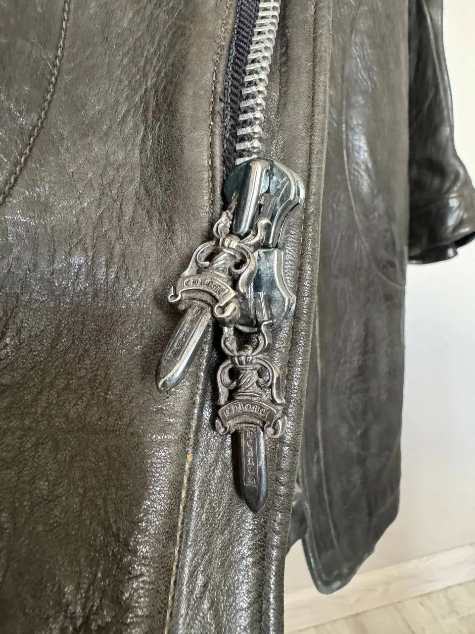 CHROME HEARTS x CAROL CHRISTIAN POELL CORS-PTC CCP HORSELEATHER JACKET