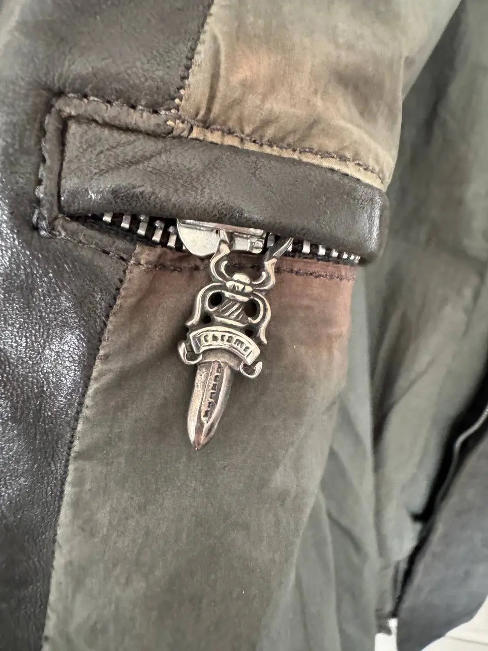 CHROME HEARTS x CAROL CHRISTIAN POELL CORS-PTC CCP HORSELEATHER JACKET