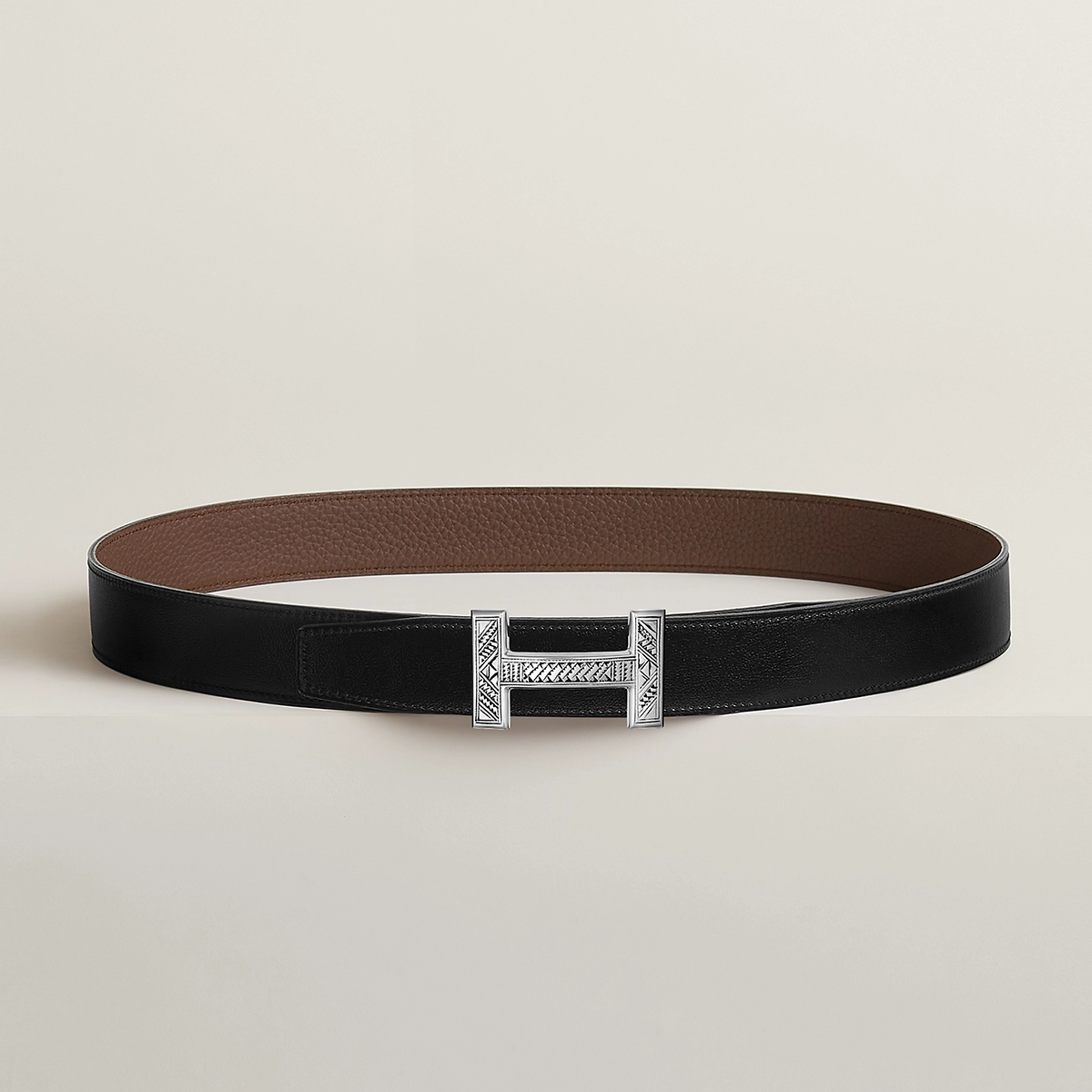 名品カタログ Vol2 HERMÈS Quizz Toareg Leather Belt