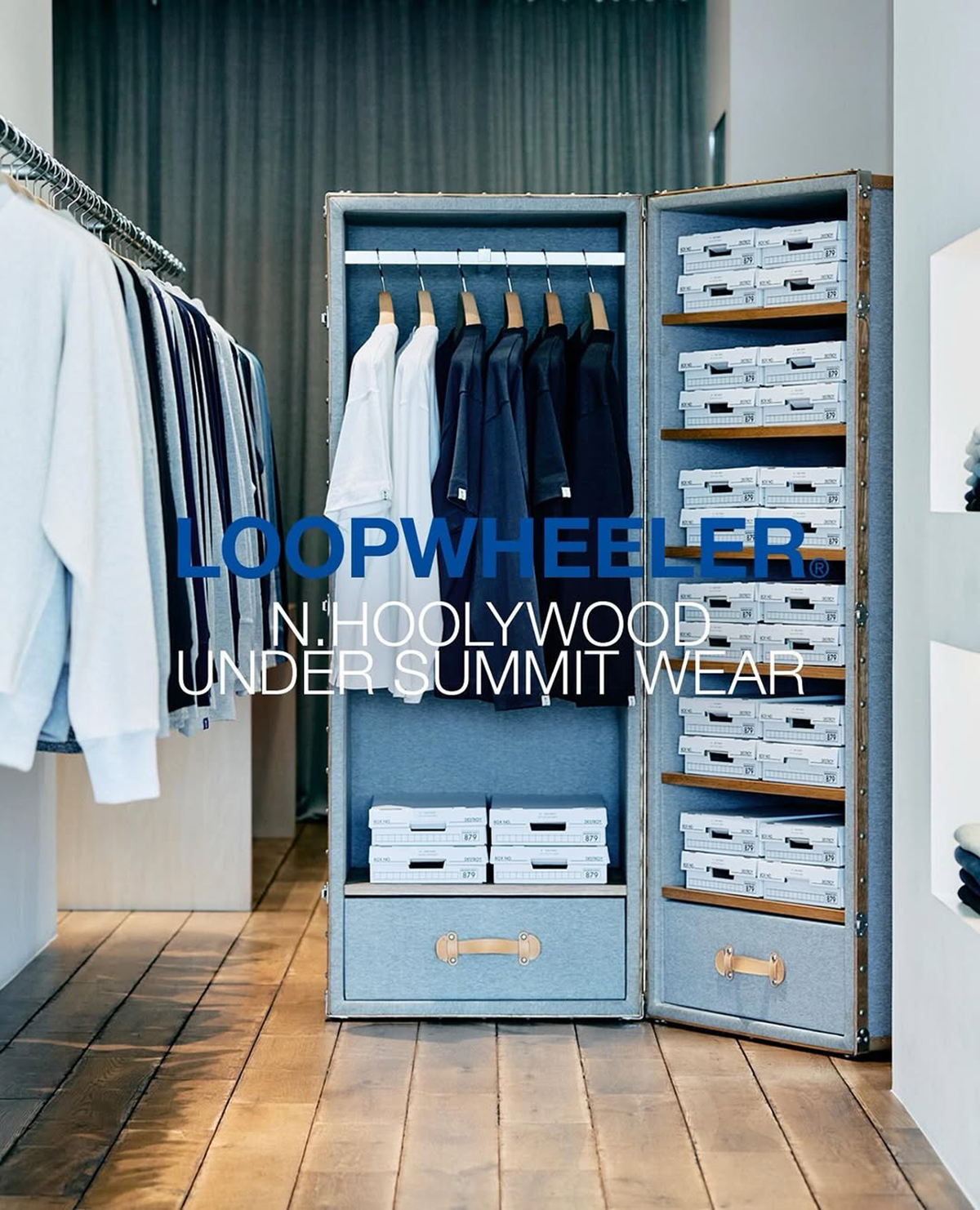 N.HOOLYWOOD UNDER SUMMIT WEAR x LOOPWHEELER