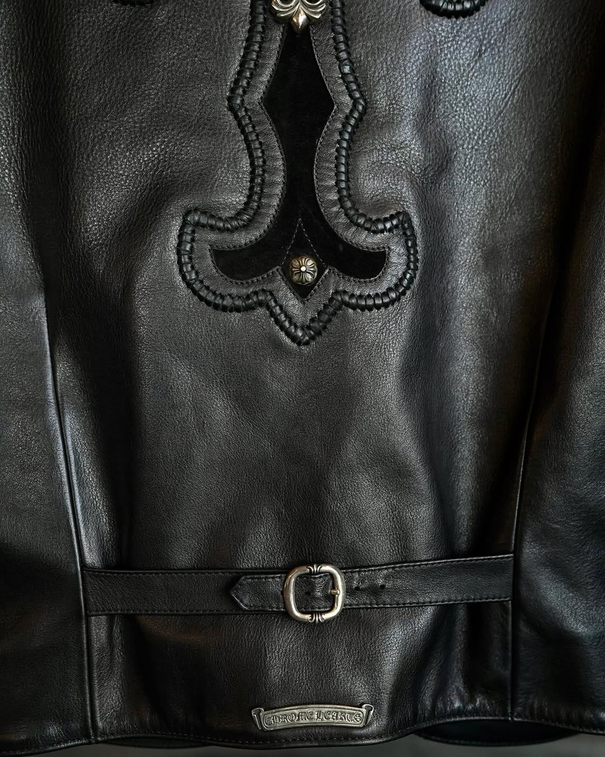 名品カタログ Vol4 CHROME HEARTS Filigree Cross Leather Vest