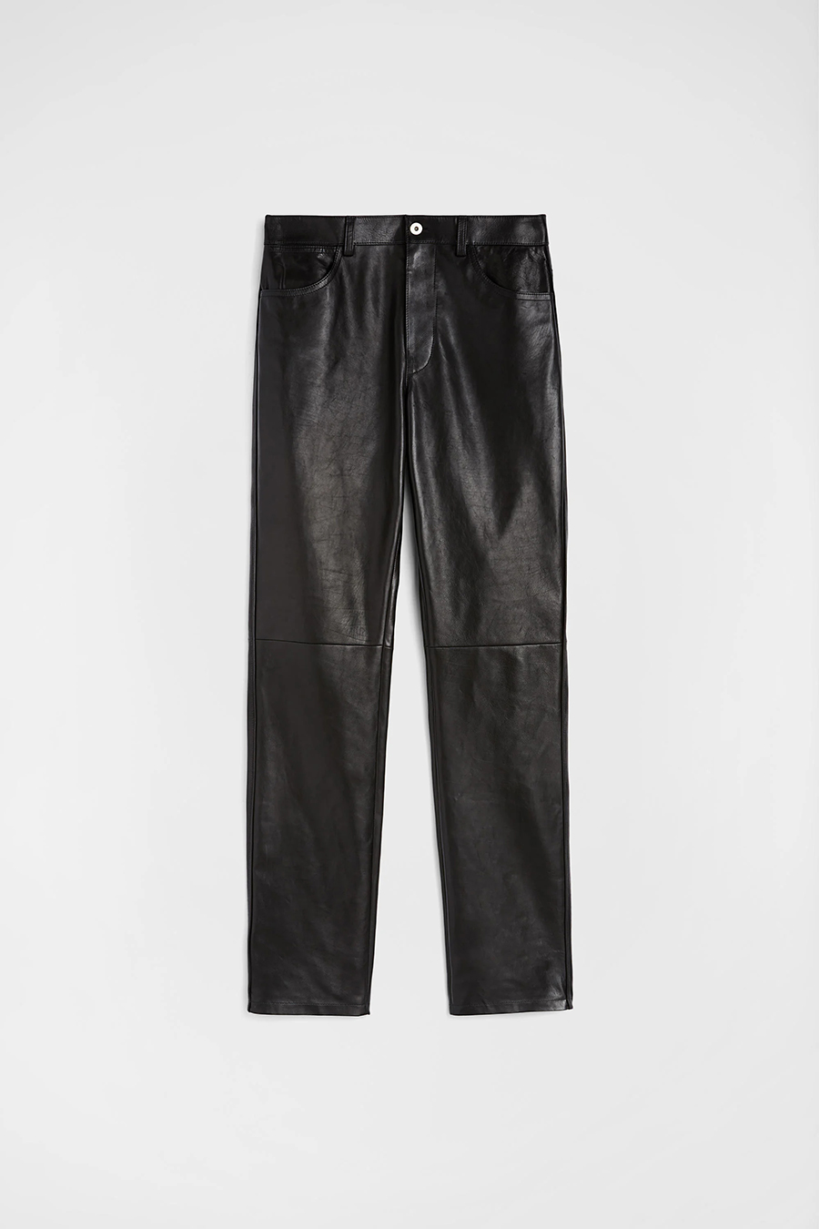 JIL SANDER CALF LEATHER PANTS