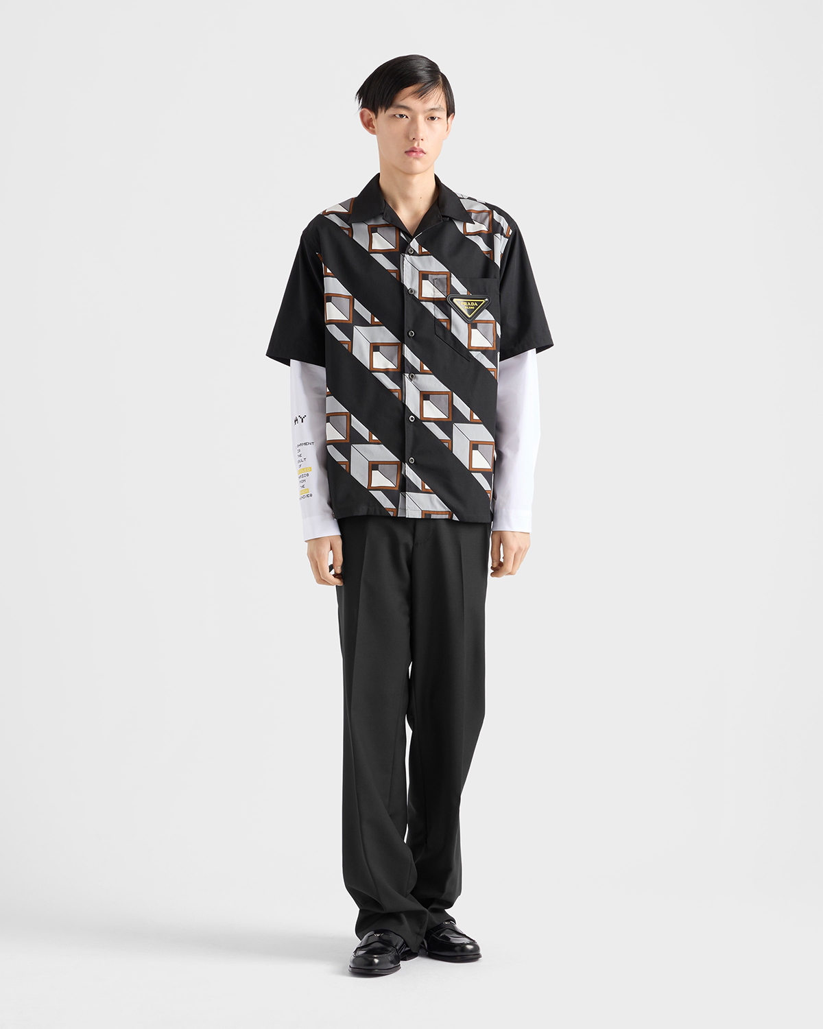 Prada Timecapsule Drop #65 Print Cotton Shirts