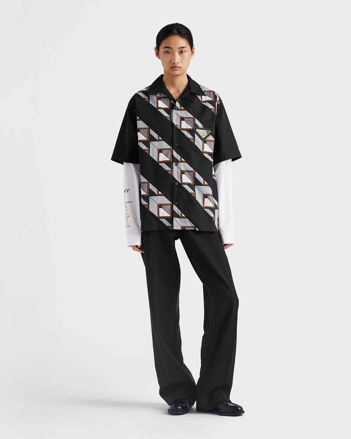 Prada Timecapsule Drop #65 Print Cotton Shirts