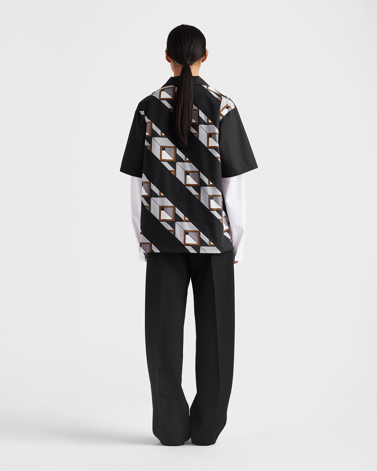 Prada Timecapsule Drop #65 Print Cotton Shirts