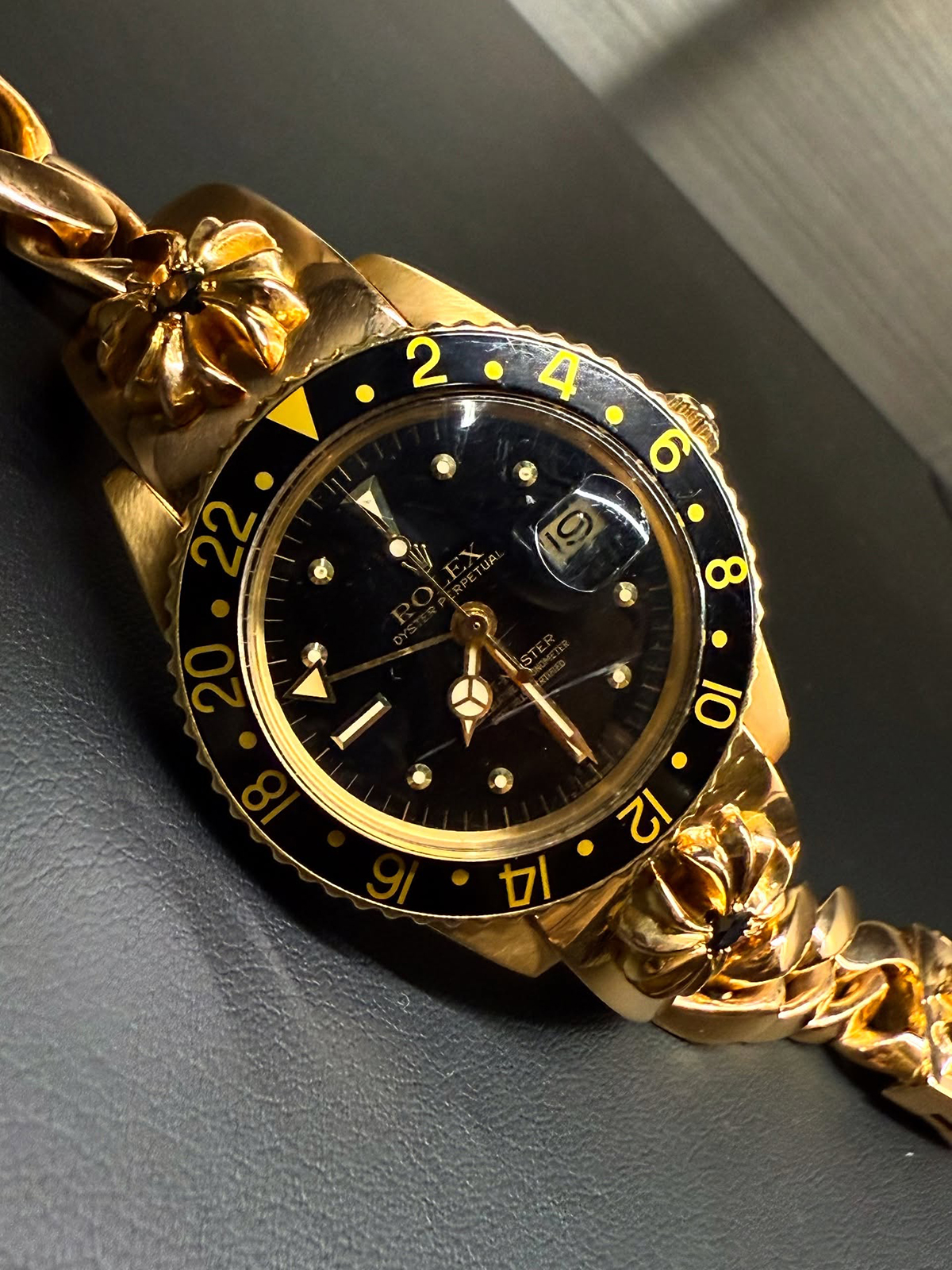 CHROME HEARTS x ROLEX GMT-MASTER Ref.1675 Gold