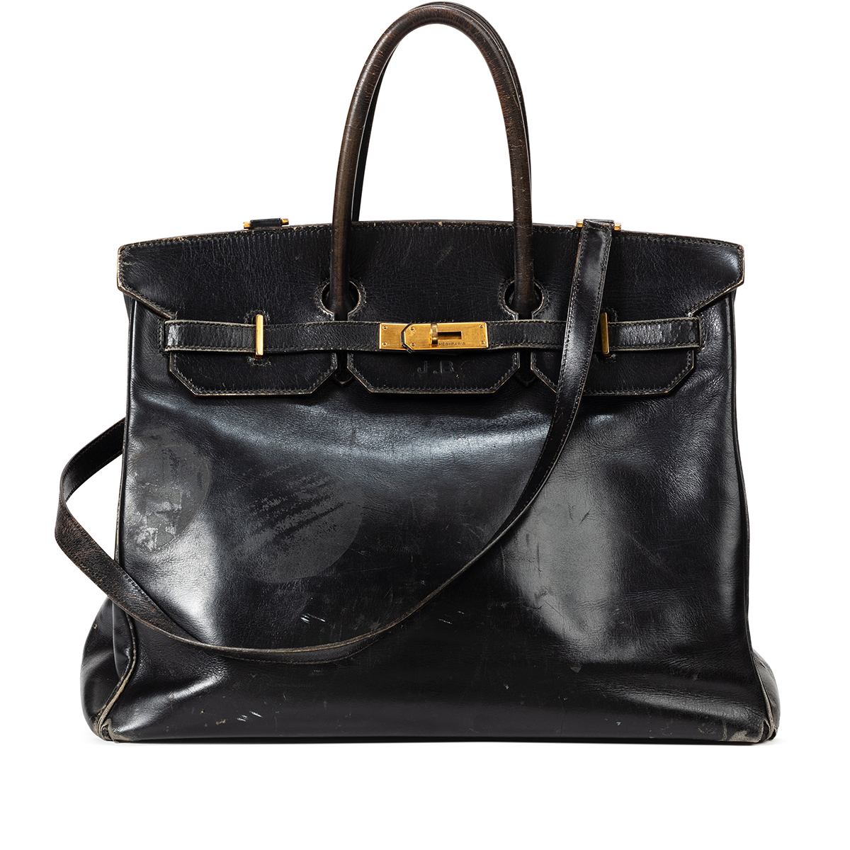 1985 HERMÈS Original Birkin Black Leather Sotheby's