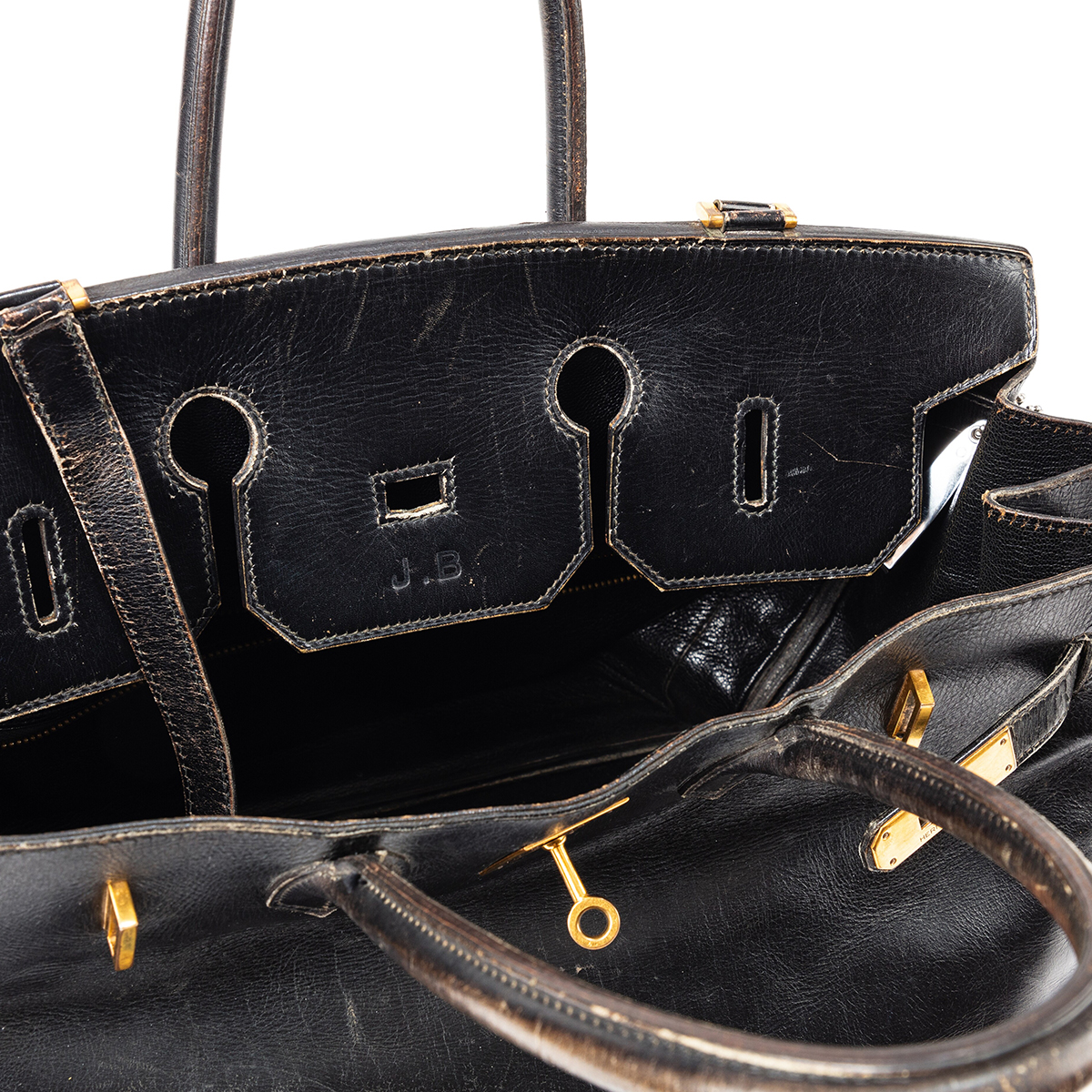 1985 HERMÈS Original Birkin Black Leather Sotheby's
