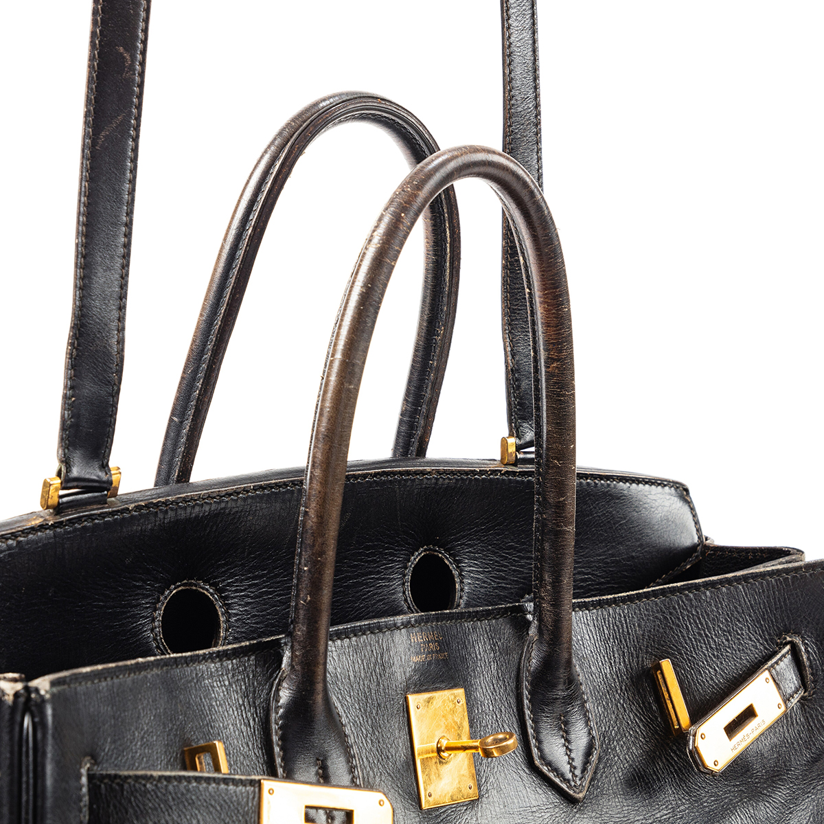 1985 HERMÈS Original Birkin Black Leather Sotheby's