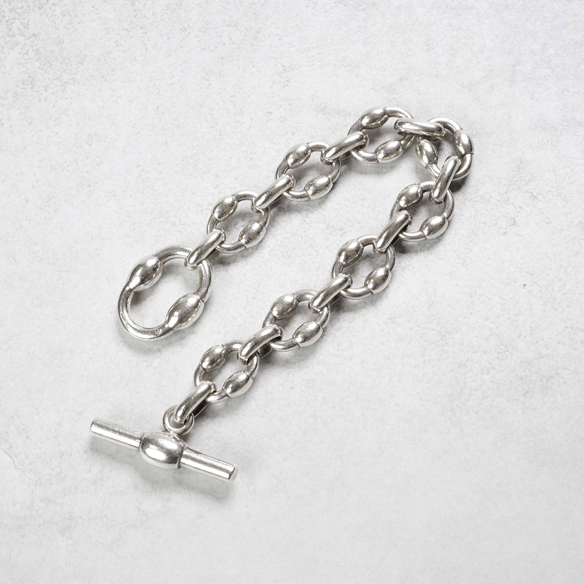 HERMÈS Brick Bracelet Silver