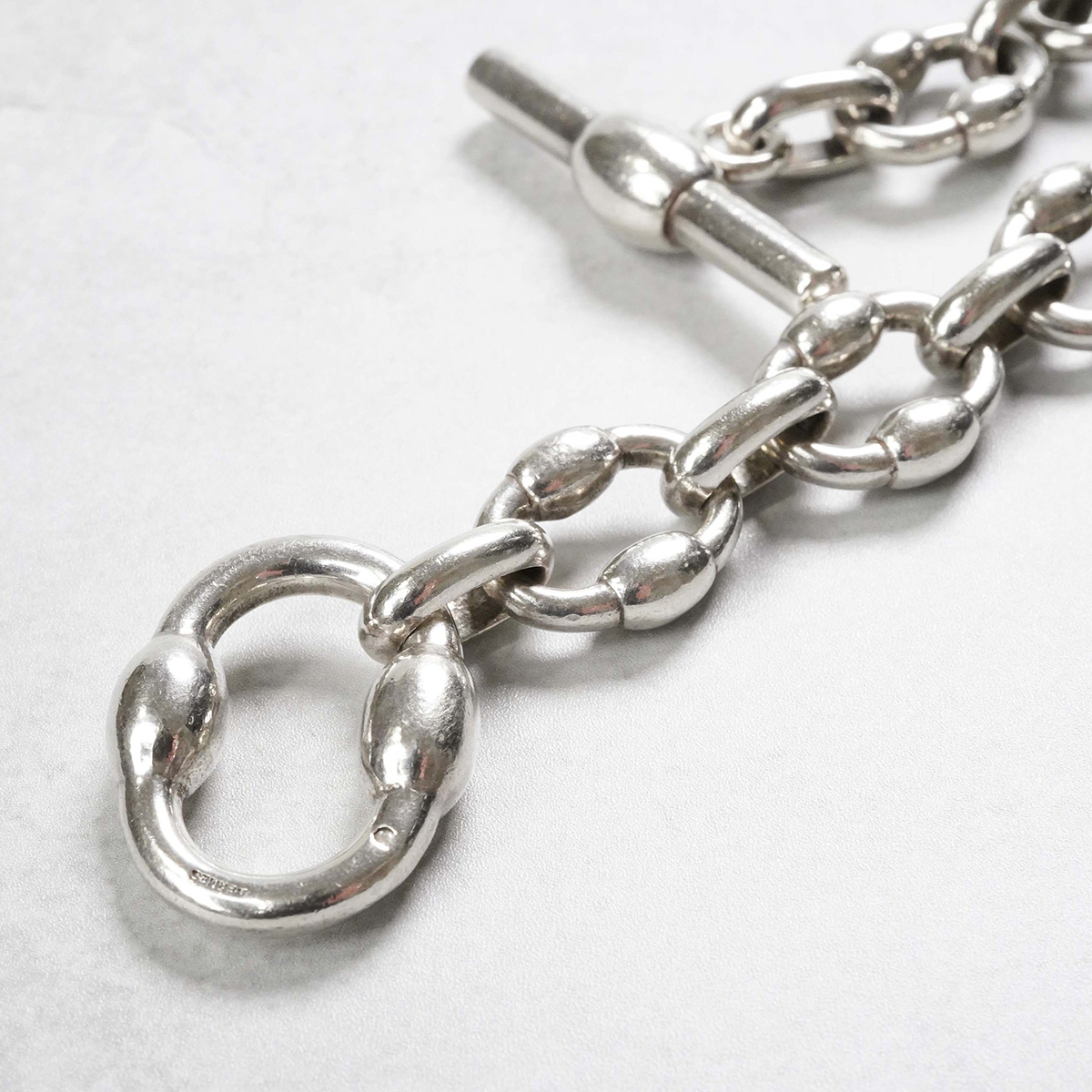 HERMÈS Brick Bracelet Silver