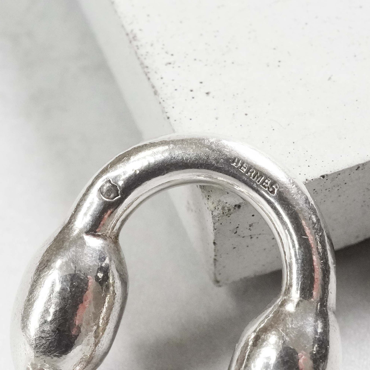 HERMÈS Brick Bracelet Silver