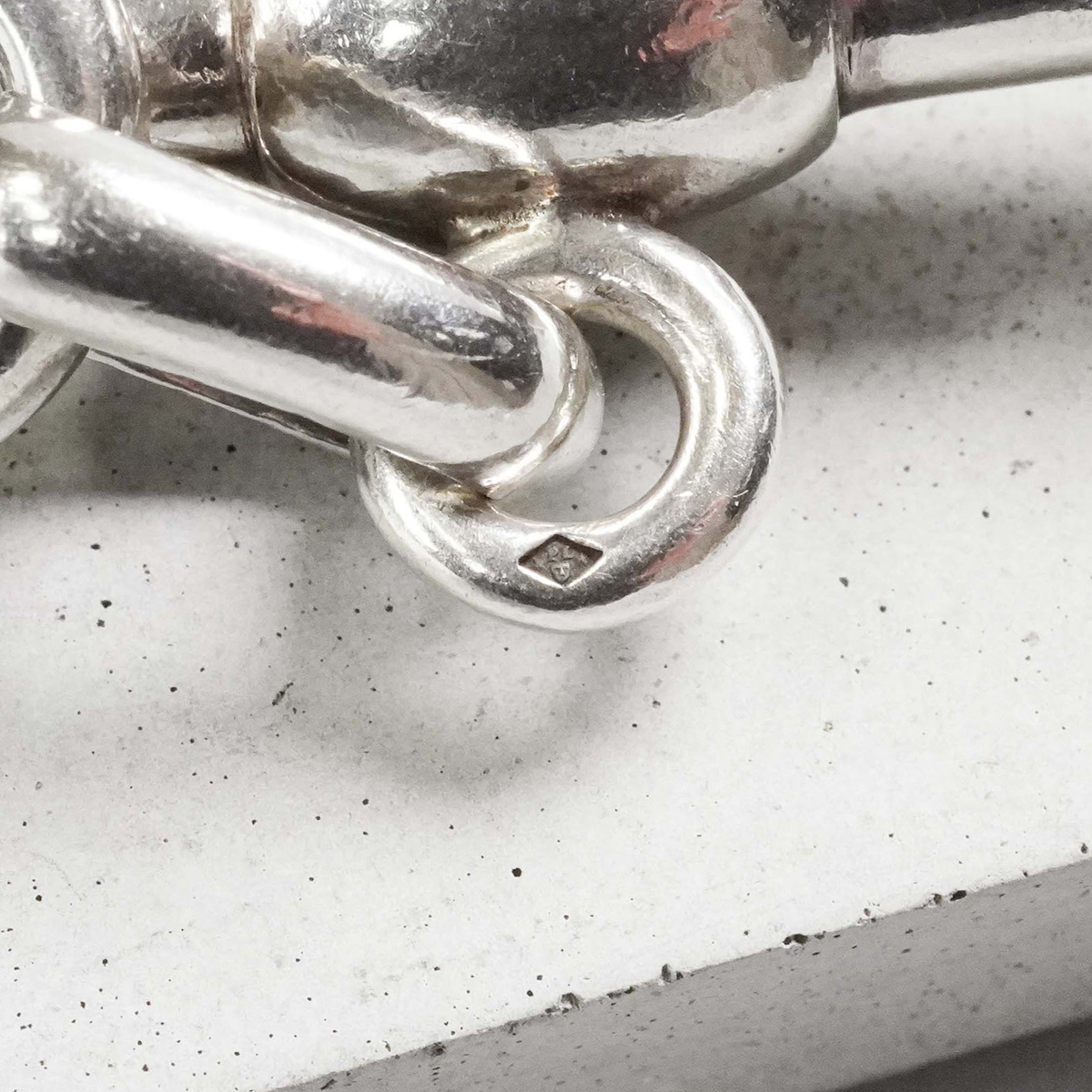 HERMÈS Brick Bracelet Silver