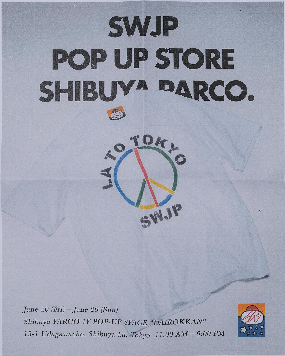 SWJP 2025 Spring Summer POPUP SHIBUYA PARCO