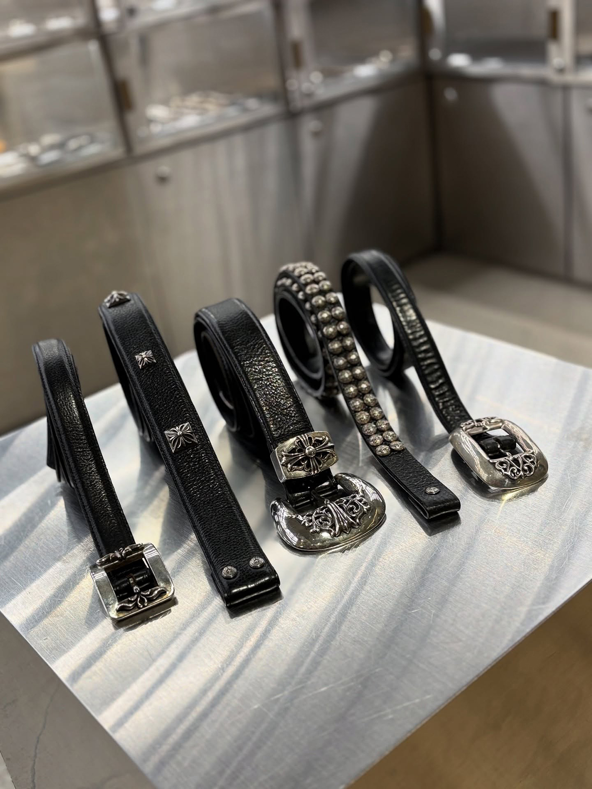 CHROME HEARTS Leather Belts RINKAN Shinjuku