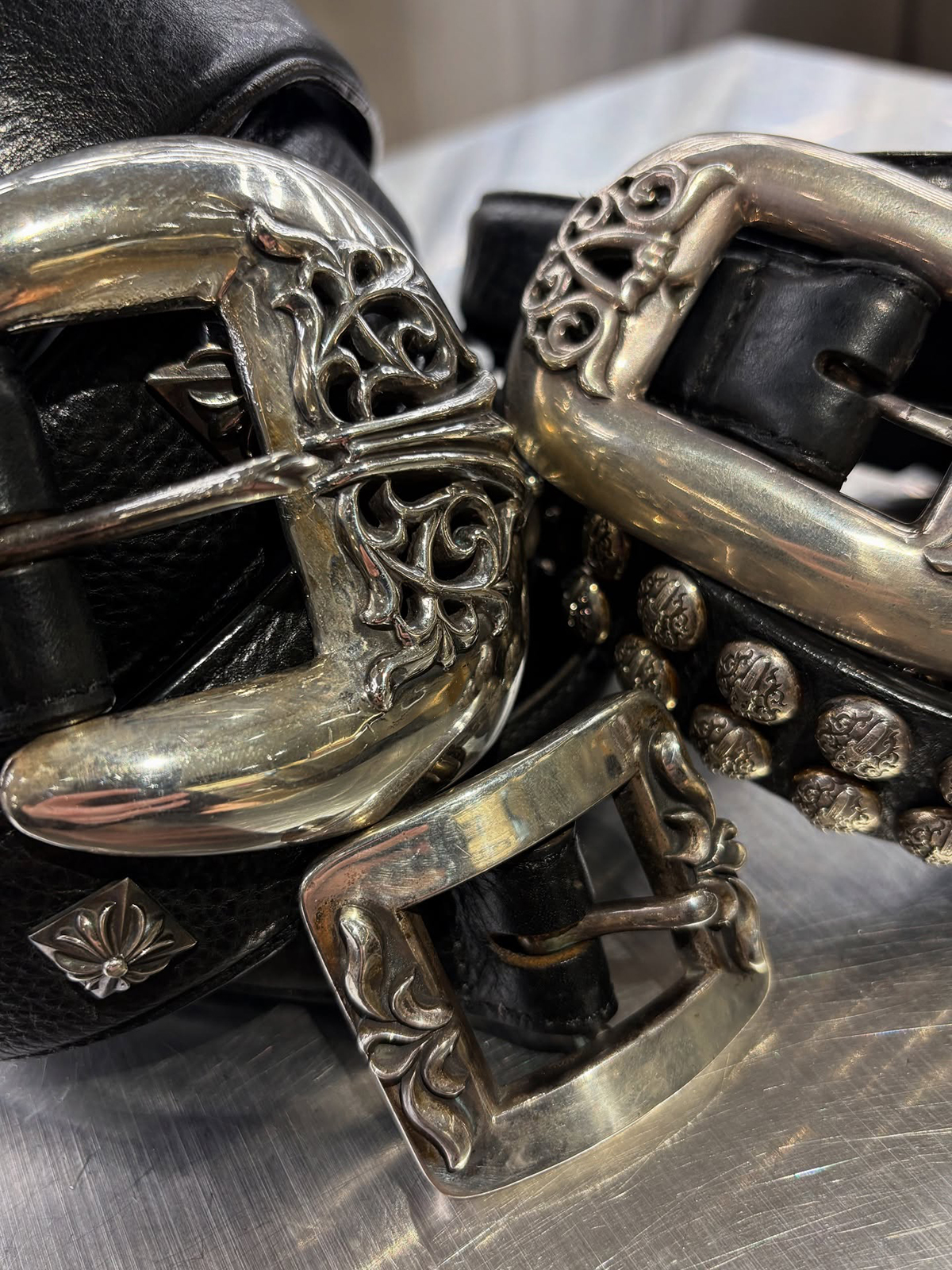CHROME HEARTS Leather Belts RINKAN Shinjuku