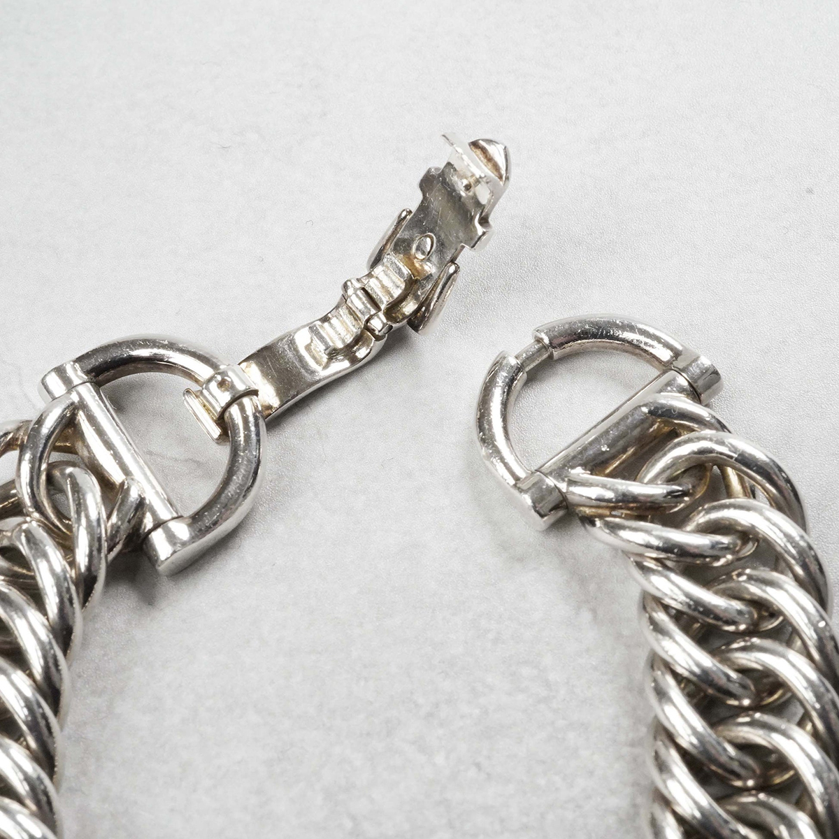HERMÈS Petits Champs Bracelet Silver