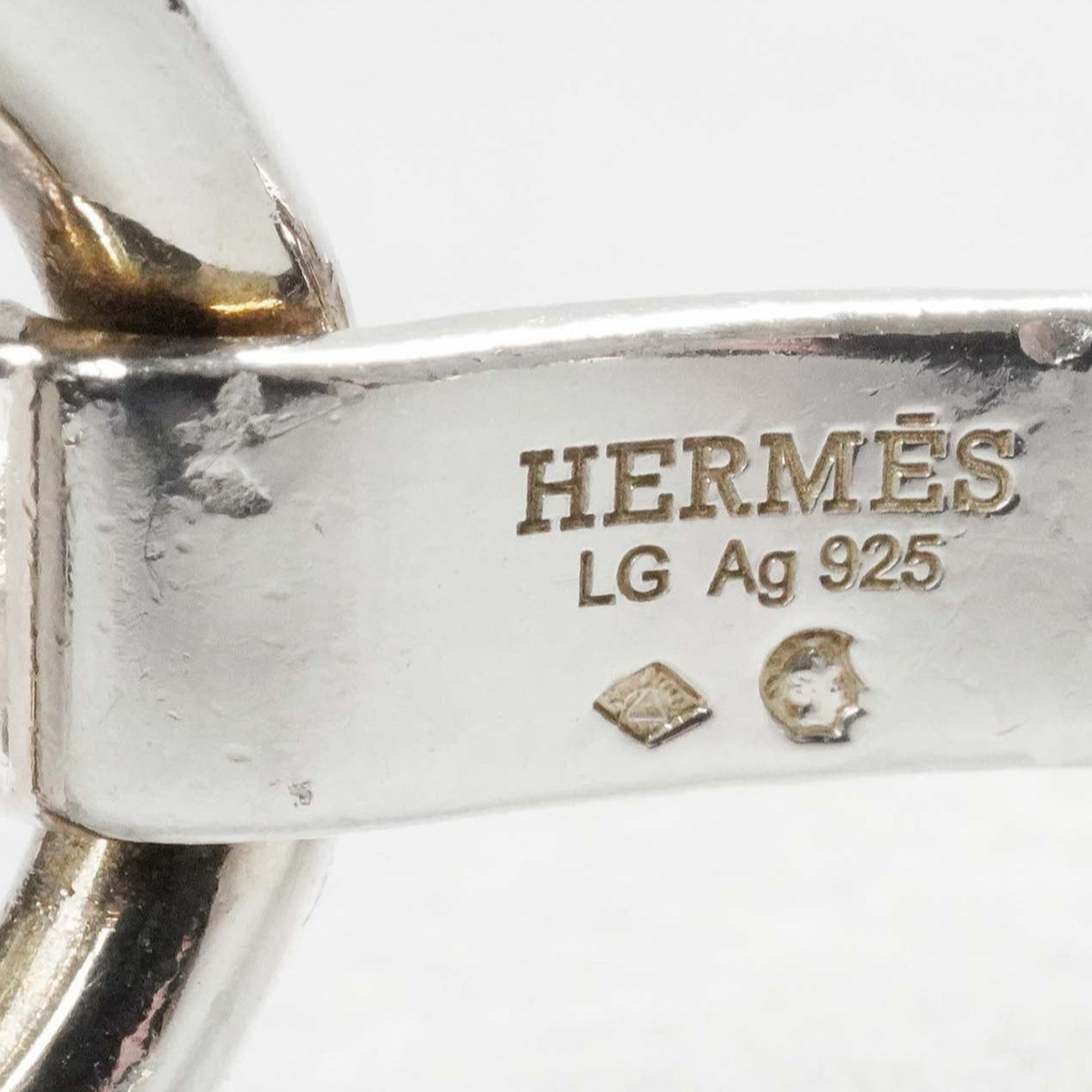 HERMÈS Petits Champs Bracelet Silver