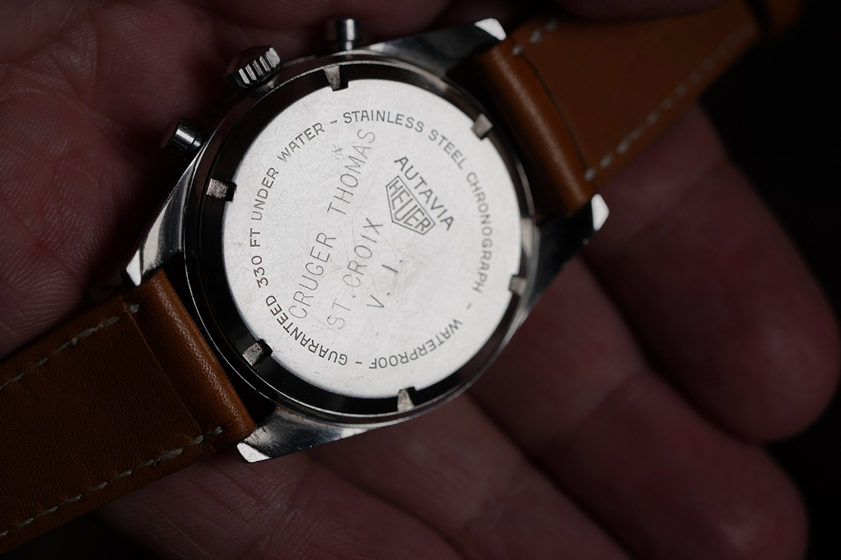 1960's Heuer Autavia Ref.3646 Big Eye First Execution Unpolished