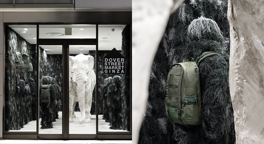 PORTER MONOCHROME at DOVER STREET MARKET GINZA