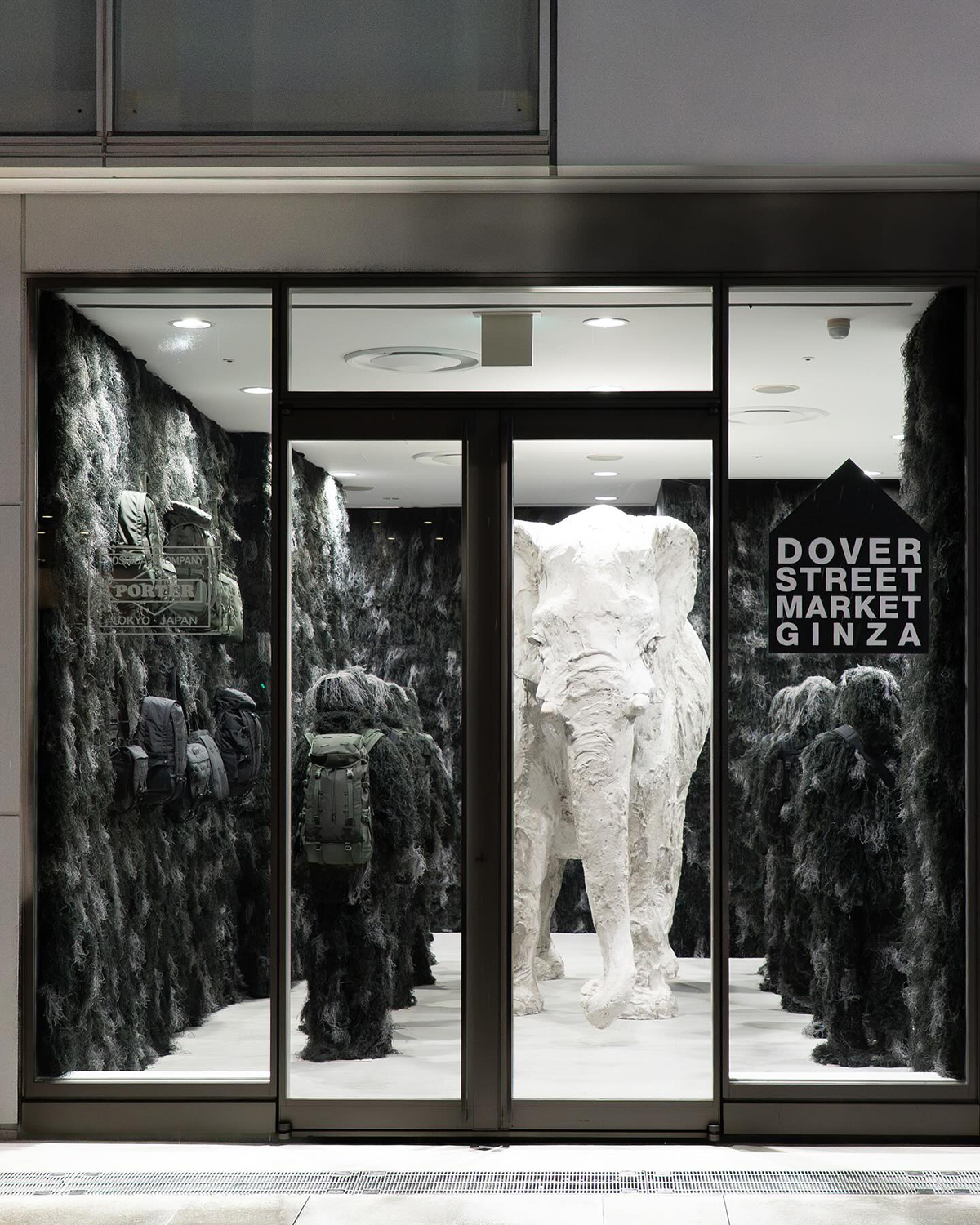 PORTER MONOCHROME at DOVER STREET MARKET GINZA