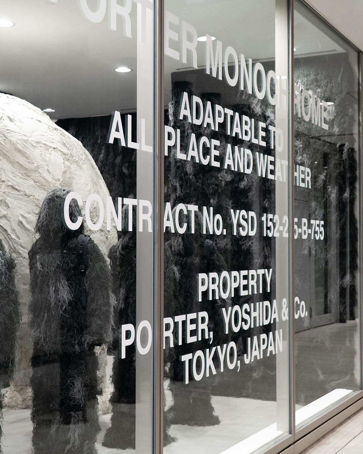 PORTER MONOCHROME at DOVER STREET MARKET GINZA