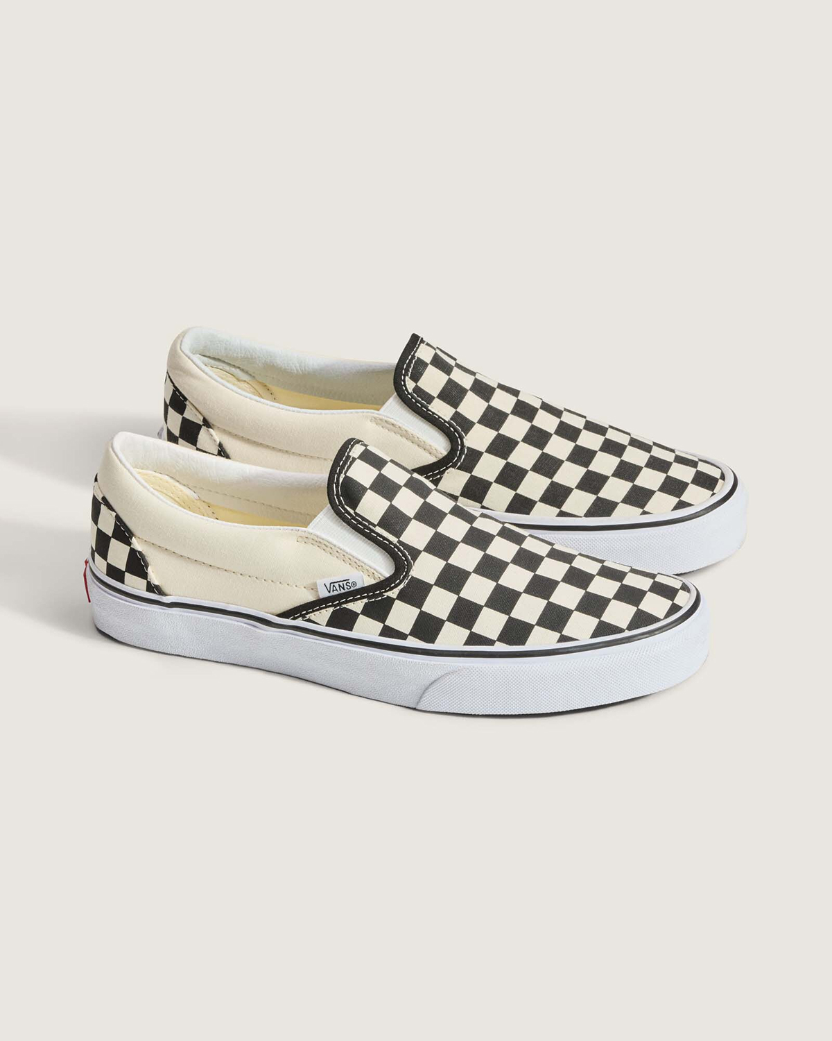 VANS Classic Slip On Black White Checkerboard