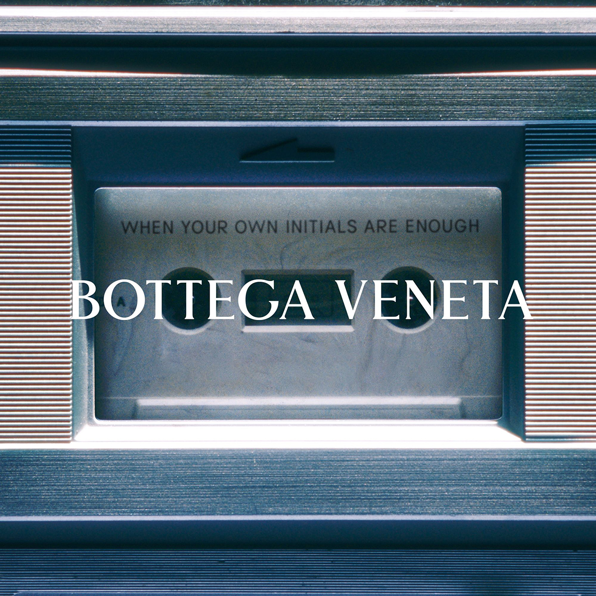BOTTEGA VENETA 2025 Autumn Winter Japan Campaign When your own initials are enough