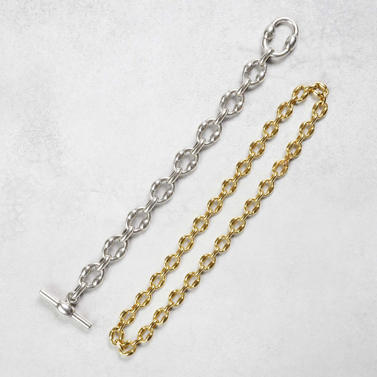 HERMÈS Brick Necklace Yellow Gold