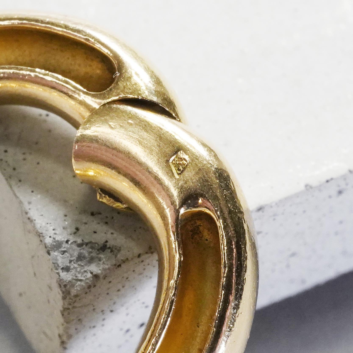 HERMÈS Torsade Bracelet MM Yellow Gold