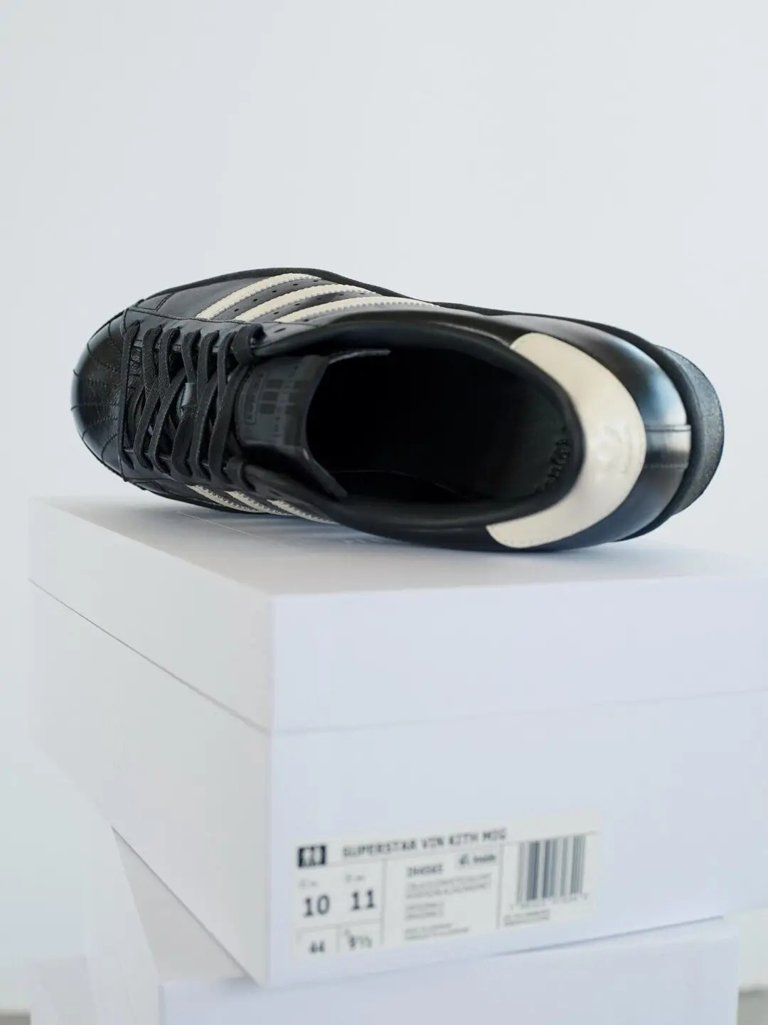 KITH x adidas Originals SUPERSTAR Black Tie 2.0 2025 Autumn Winter