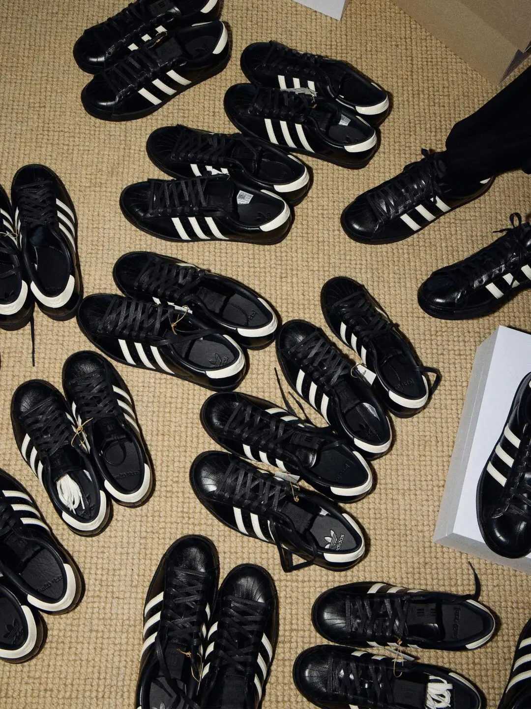 KITH x adidas Originals SUPERSTAR Black Tie 2.0 2025 Autumn Winter