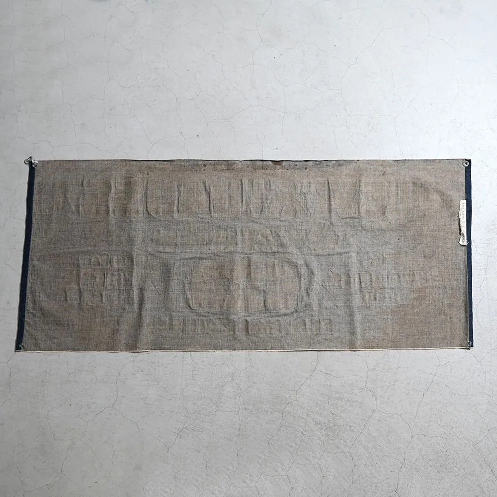 1920's LEVI'S ADVERTISING DENIM BANNER 1st MODEL