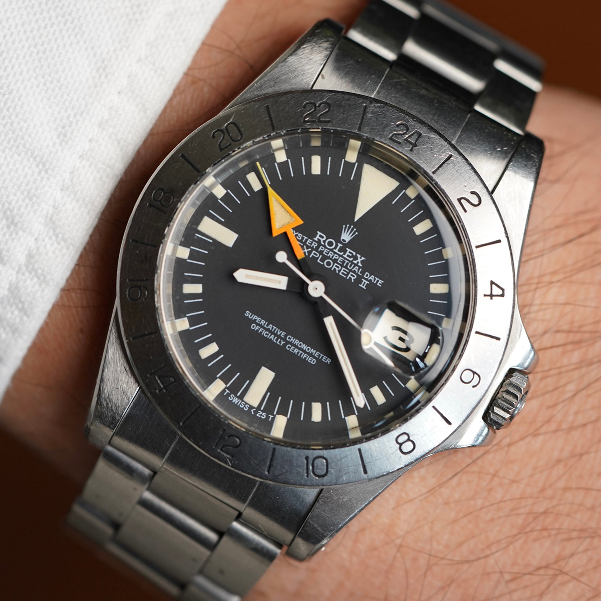1982 Rolex Explorer II Ref.1655 Unpolished Vintage