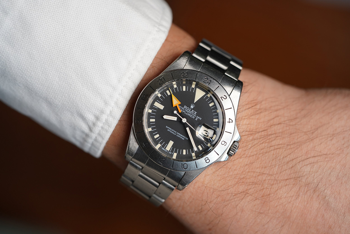 1982 Rolex Explorer II Ref.1655 Unpolished Vintage