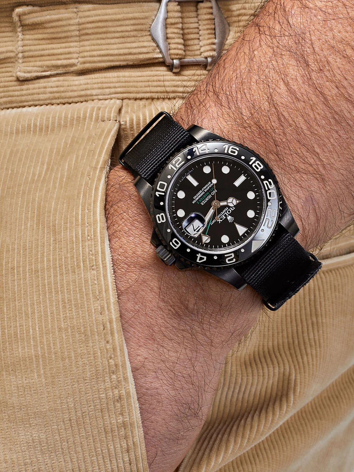 2008 Rolex Pro Hunter GMT-Master II Black