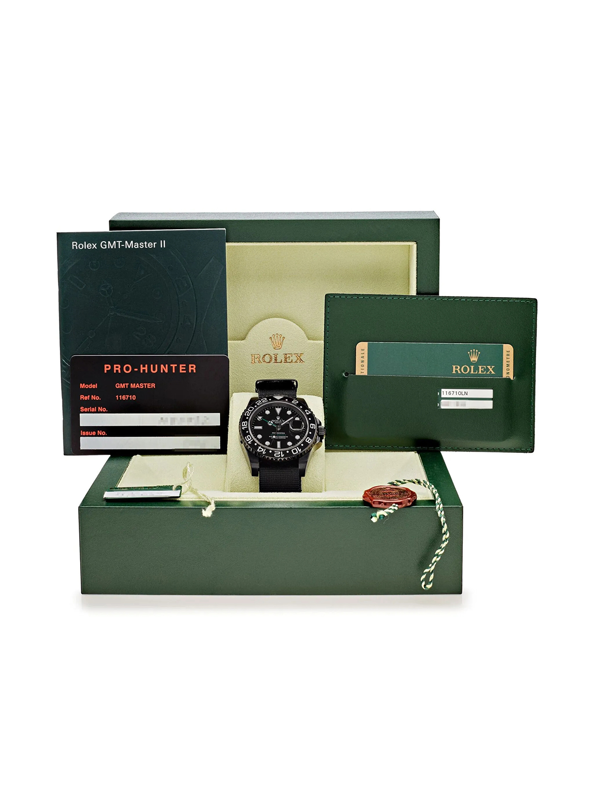 2008 Rolex Pro Hunter GMT-Master II Black