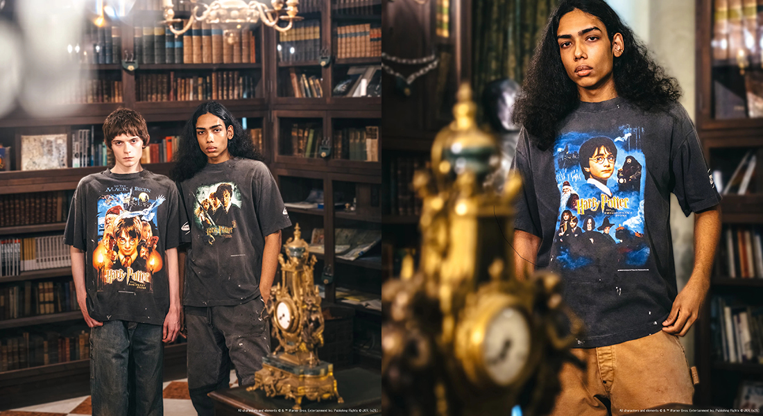 SAINT Mxxxxxx x Harry Potter 2025 Autumn Winter T-Shirt
