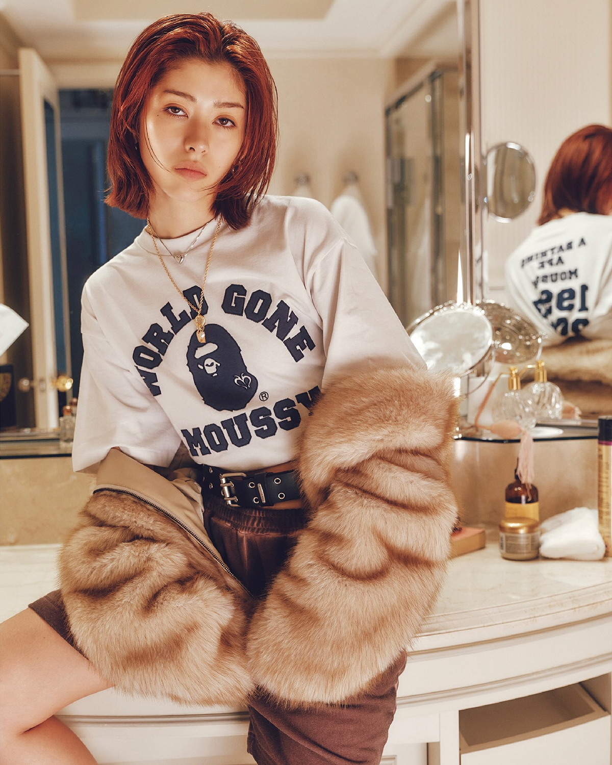 A BATHING APE® x MOUSSY Collaboration Collection