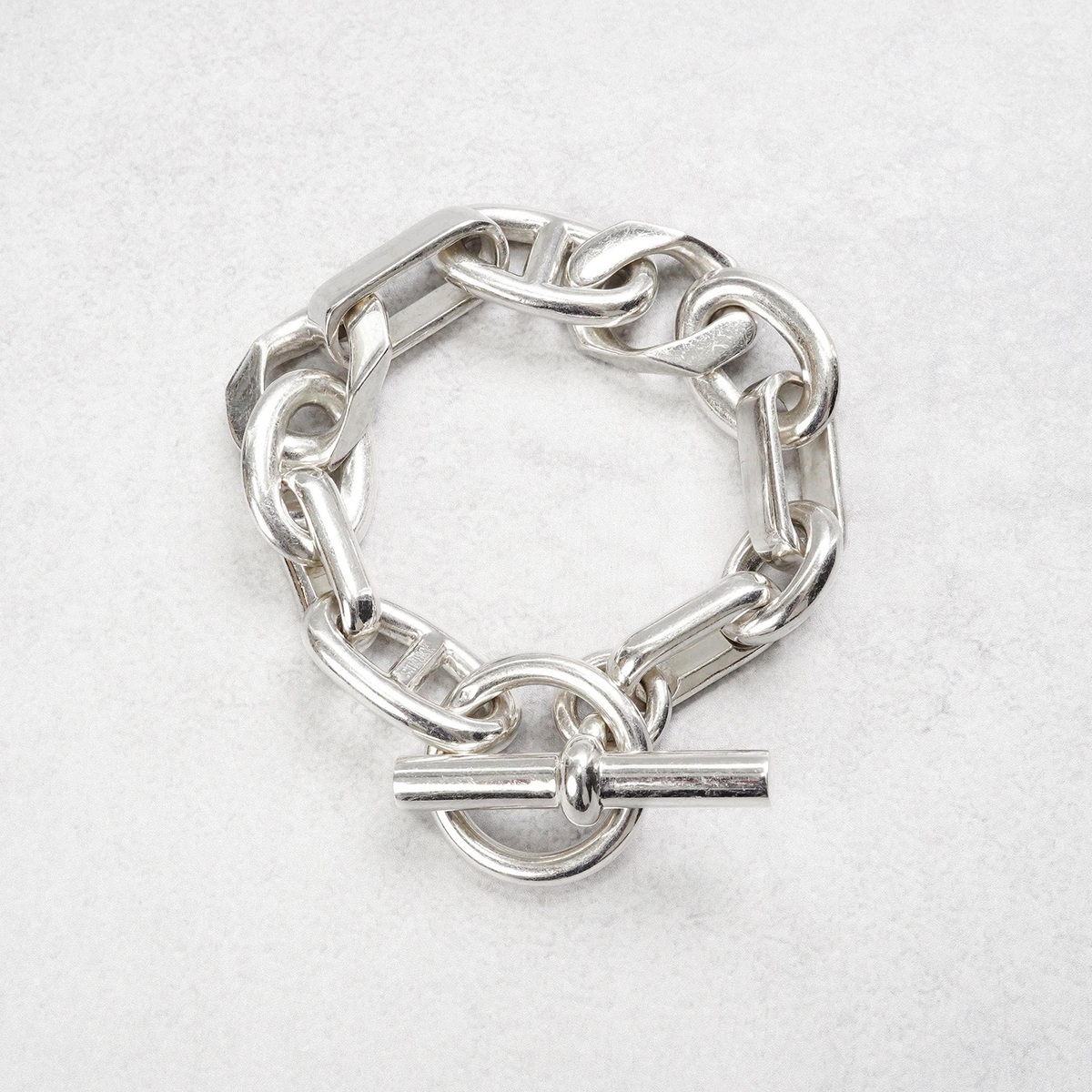 HERMÈS Alea Bracelet GM Sterling Silver ST Size