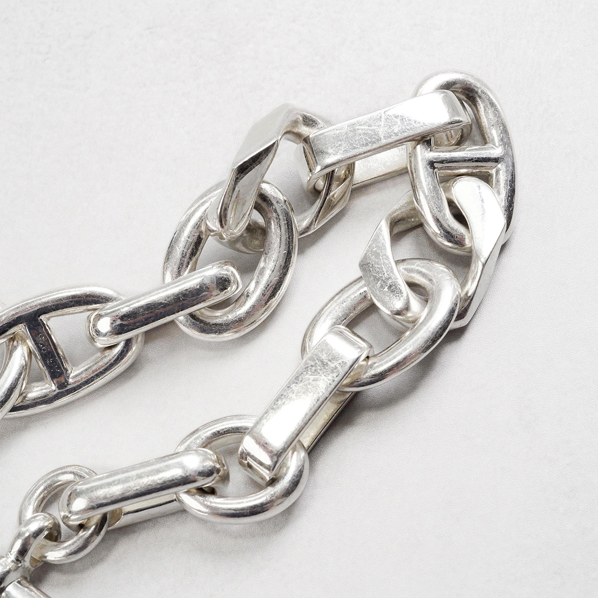 HERMÈS Alea Bracelet GM Sterling Silver ST Size